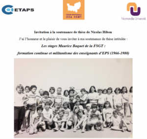 Lire la suite à propos de l’article Soutenance de thèse de Nicolas Hibon