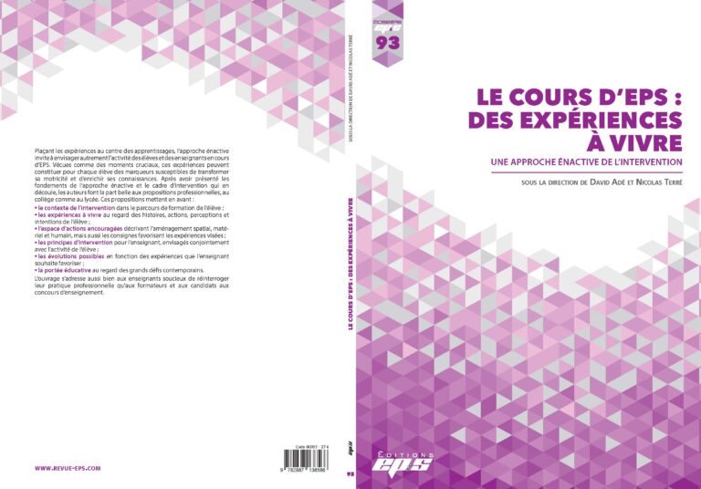 Lire la suite à propos de l’article Parution – “Le cours d’EPS : des expériences à vivre”