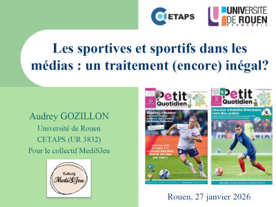 Midis Curieux – Les sportives et sportifs dans les médias : un traitement (encore) inégal?