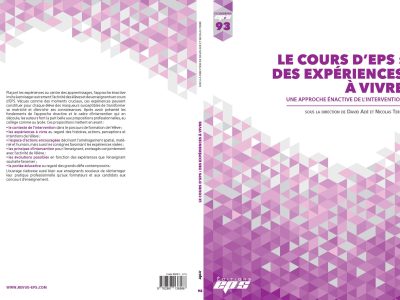 Parution – “Le cours d’EPS : des expériences à vivre”